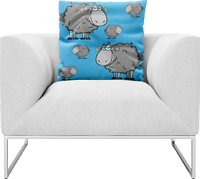 Black Sheep Pillows Cushions 1