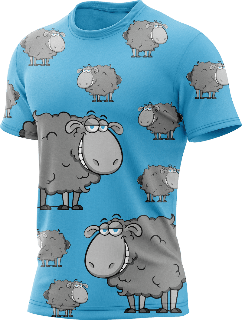 Black Sheep Rash Shirt Short Sleeve