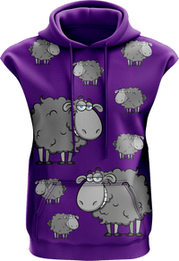 Black Sheep Sleeveless Hoodie 4