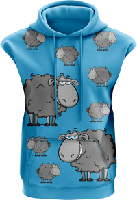 Black Sheep Sleeveless Hoodie 1