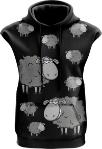 Black Sheep Sleeveless Hoodie 3