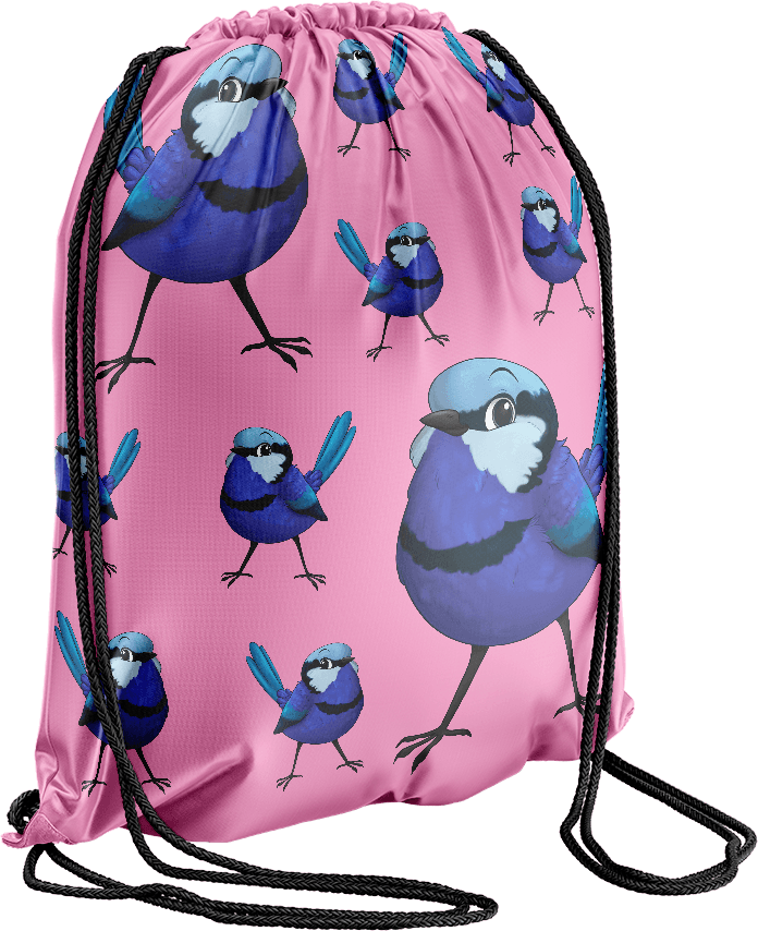 Blue Wren Back Bag - fungear.com.au