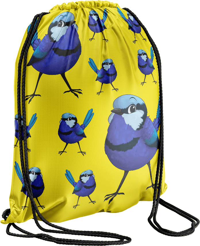 Blue Wren Back Bag - fungear.com.au