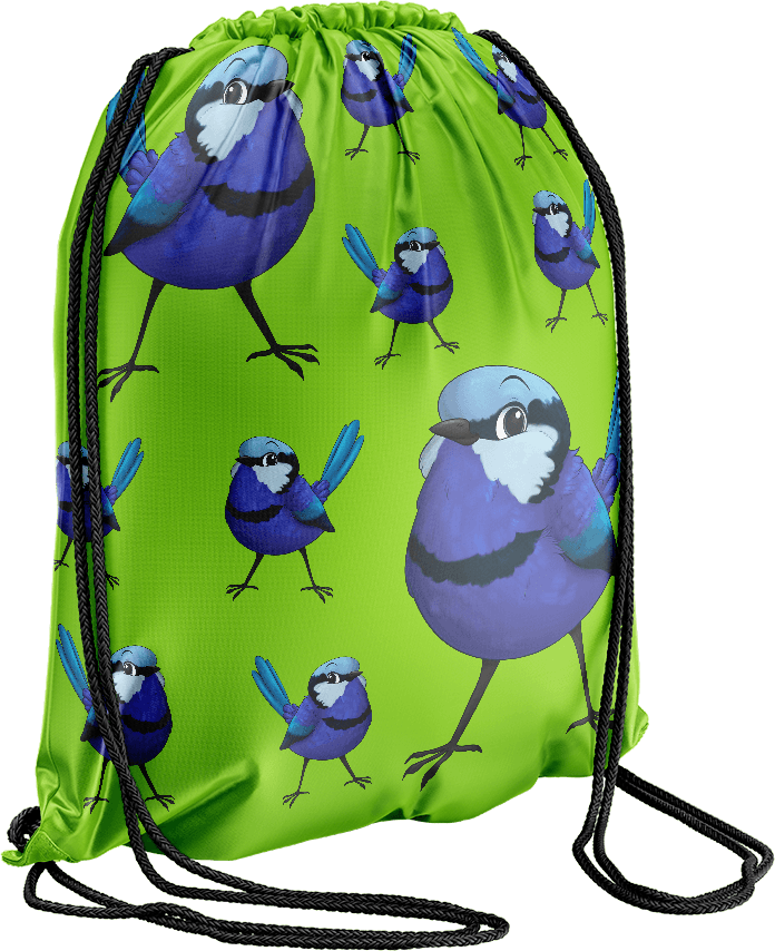 Blue Wren Back Bag - fungear.com.au