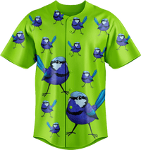 Blue Wren Baseball Jerseys 1
