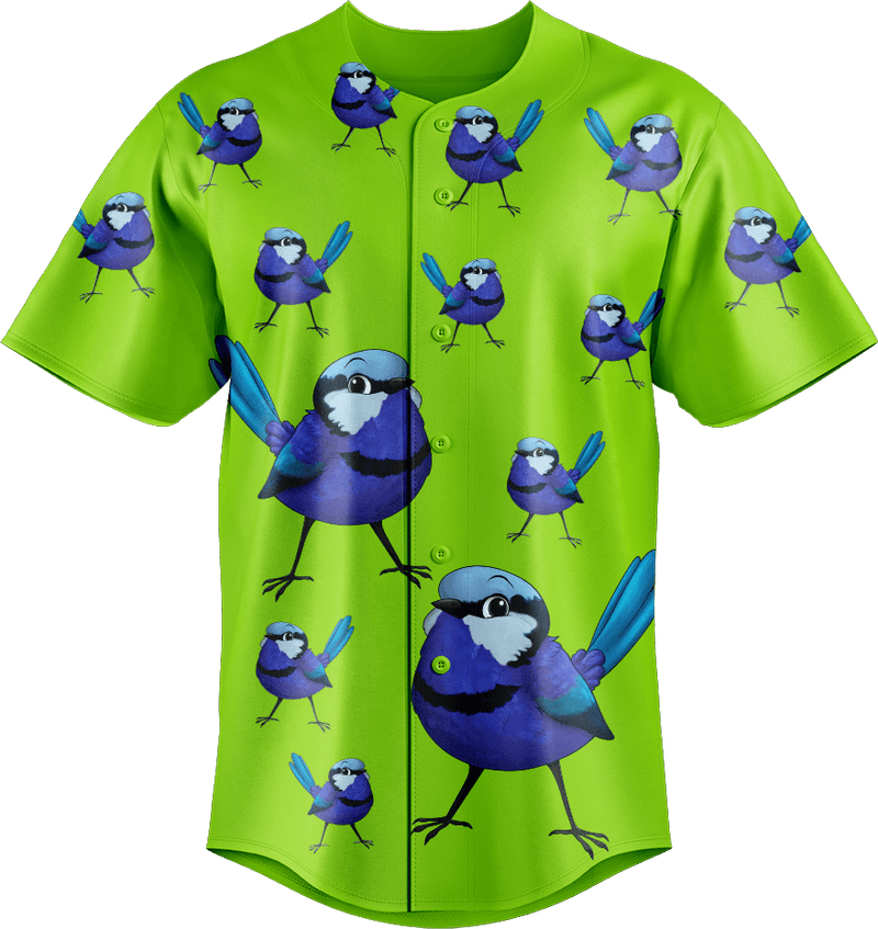 Blue Wren Baseball Jerseys