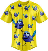 Blue Wren Baseball Jerseys 4