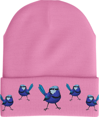 Blue Wren Beanie 3