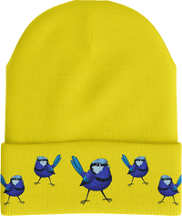 Blue Wren Beanie 4