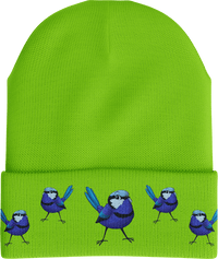Blue Wren Beanie 1
