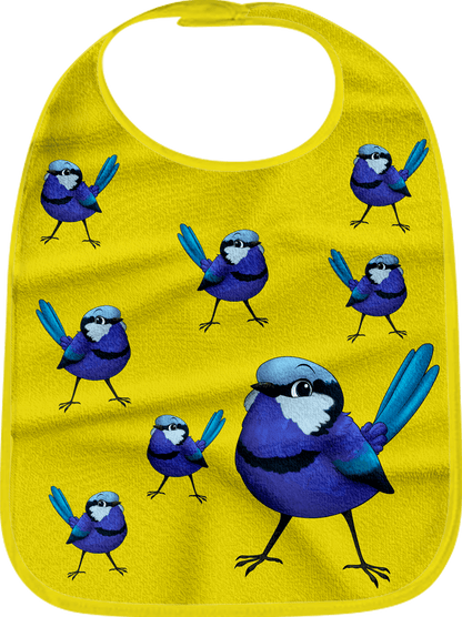 Blue Wren Bibs - fungear.com.au