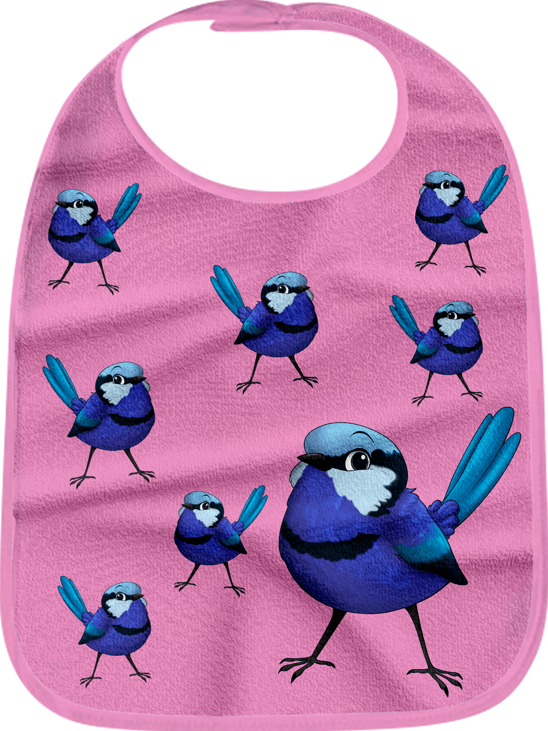 Blue Wren Bibs - fungear.com.au