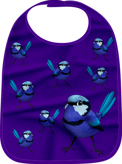 Blue Wren Bibs - fungear.com.au