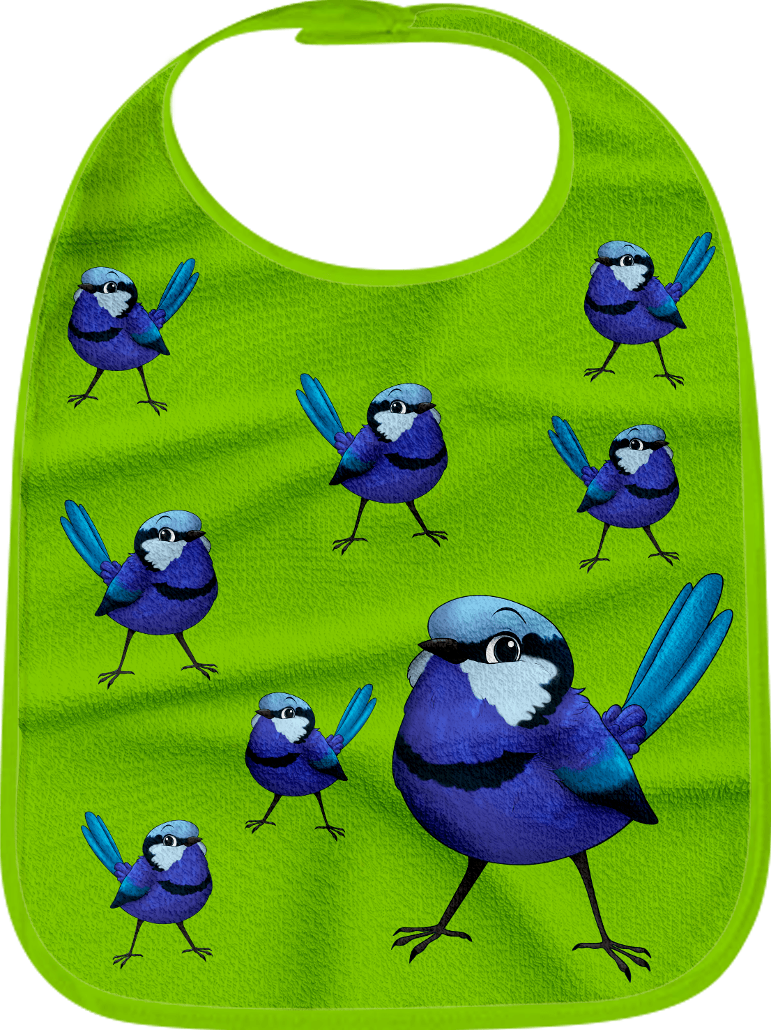 Blue Wren Bibs - fungear.com.au