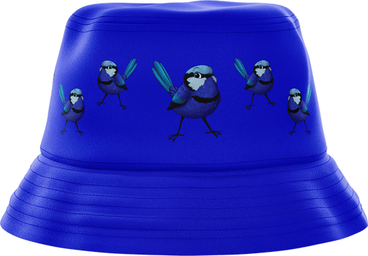Blue Wren Bucket Hat - fungear.com.au