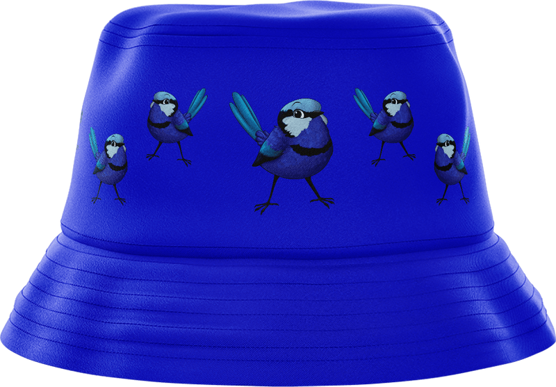 Blue Wren Bucket Hat