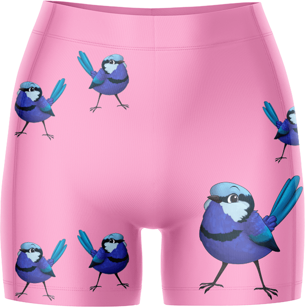 Blue Wren Chamois Bike Shorts - fungear.com.au