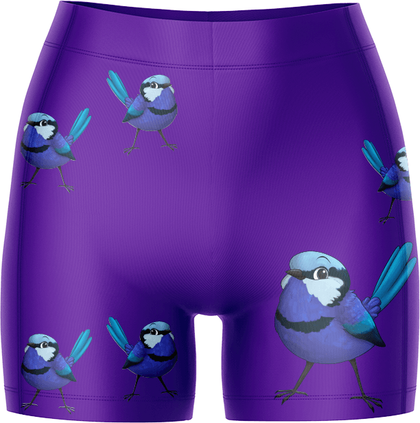 Blue Wren Chamois Bike Shorts - fungear.com.au