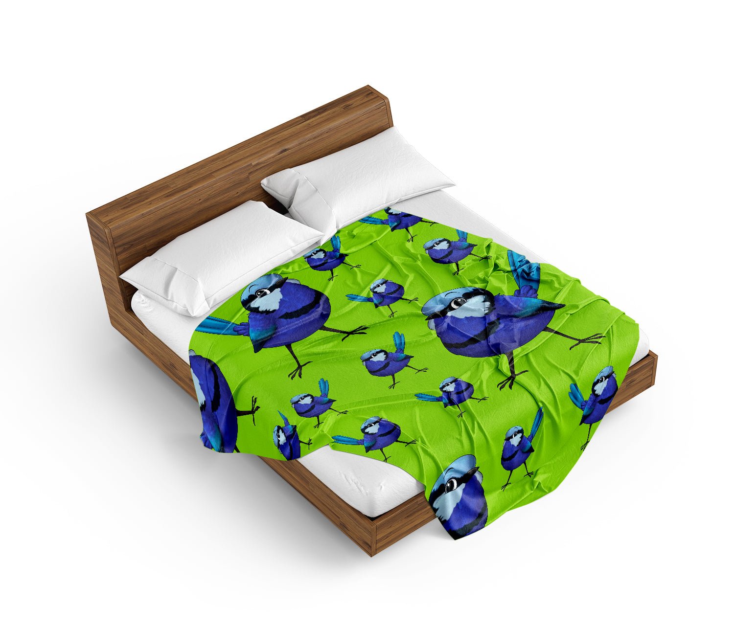 Blue Wren Doona Cover - fungear.com.au