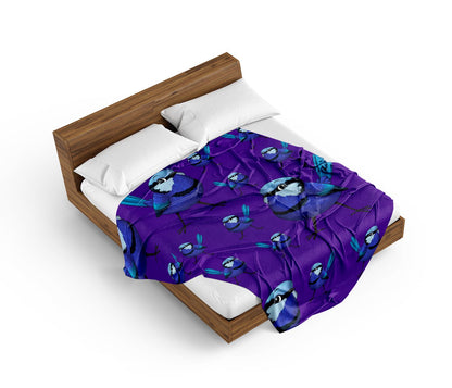 Blue Wren Doona Cover - fungear.com.au