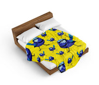 Blue Wren Doona + Pillow 4