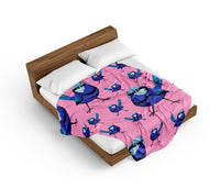 Blue Wren Doona + Pillow 3