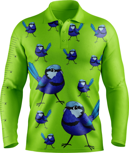 Blue Wren Fishing Shirts - fungear.com.au