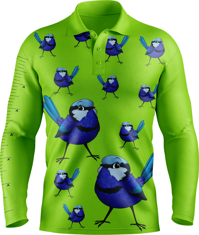 Blue Wren Fishing Shirts