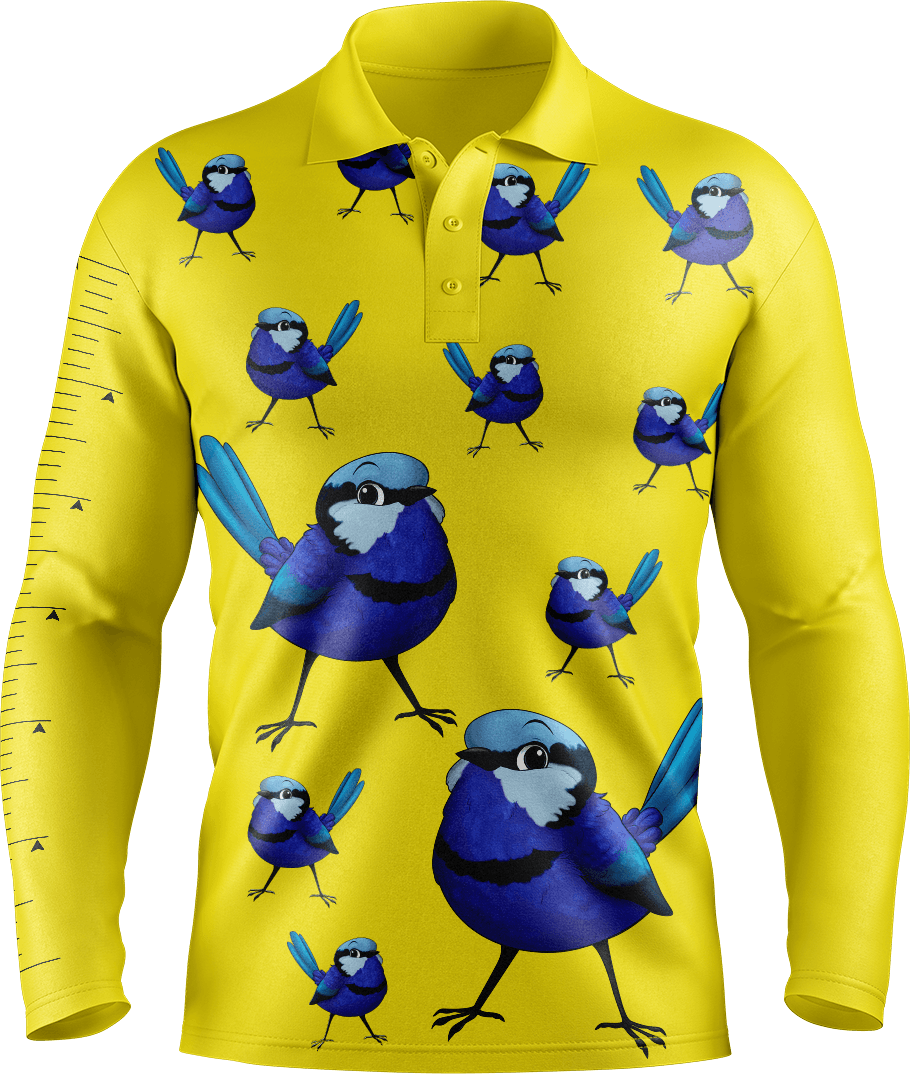 Blue Wren Fishing Shirts - fungear.com.au