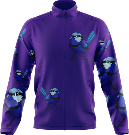 Blue Wren Full Zip Track Jacket - fungear.com.au