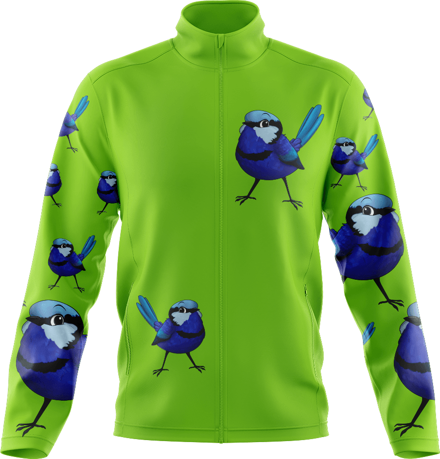 Blue Wren Full Zip Track Jacket