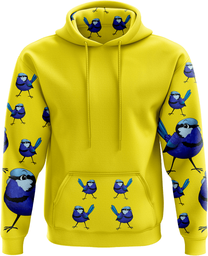 Blue Wren Hoodies - fungear.com.au