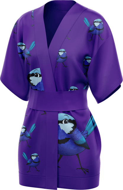 Blue Wren Kimono - fungear.com.au