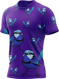 Blue Wren Rash Shirt Short Sleeve 2