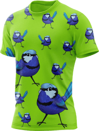 Blue Wren Rash Shirt Short Sleeve 1