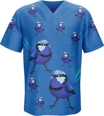 Blue Wren Scrubs - fungear.com.au