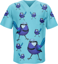 Blue Wren Scrubs 3