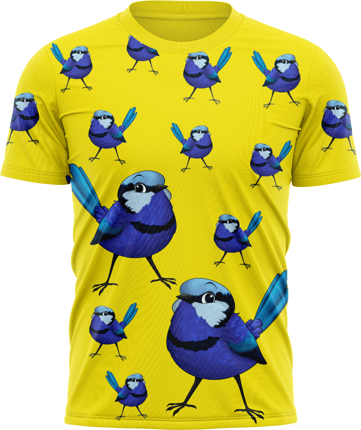 Blue Wren T shirts - fungear.com.au