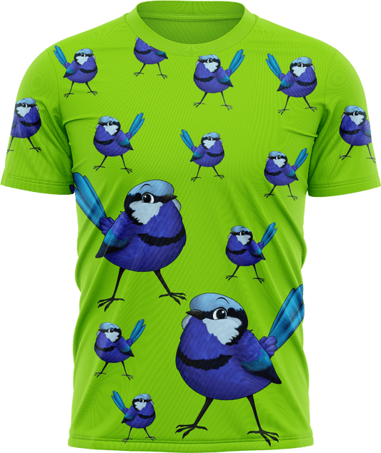 Blue Wren T shirts - fungear.com.au