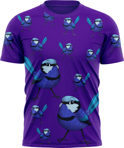 Blue Wren T shirts - fungear.com.au