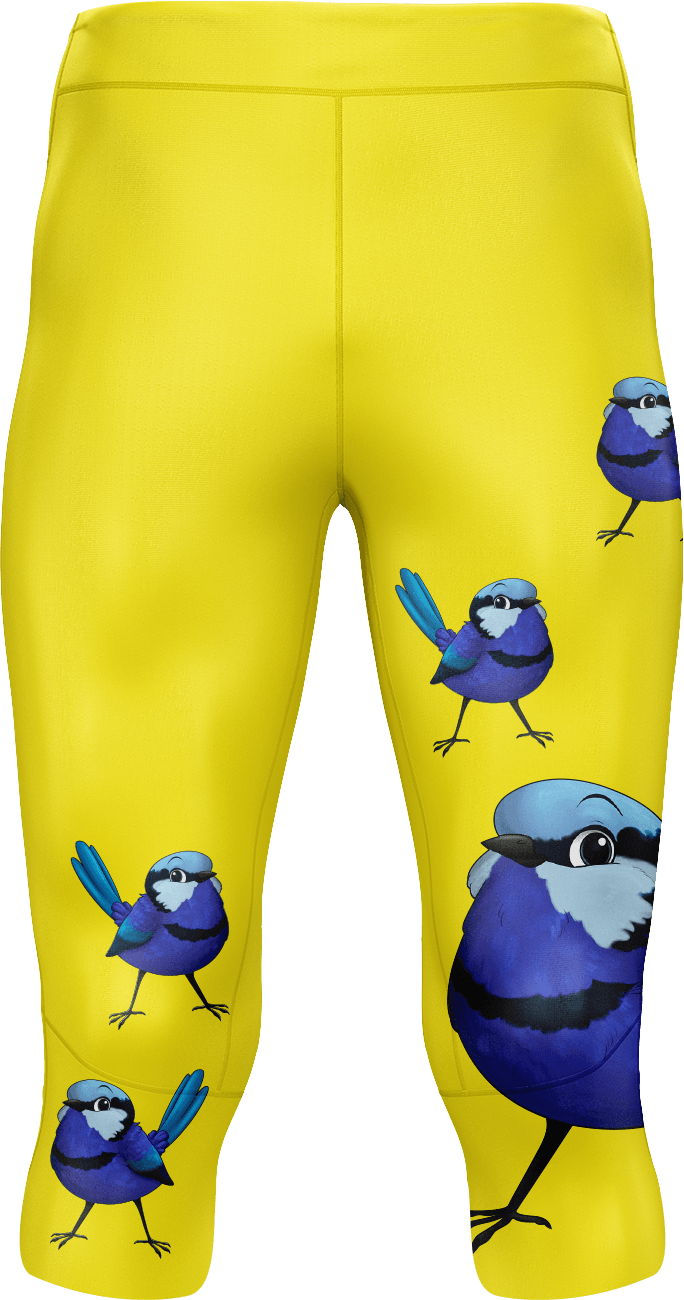 Blue Wren Tights 3/4 or full length - fungear.com.au