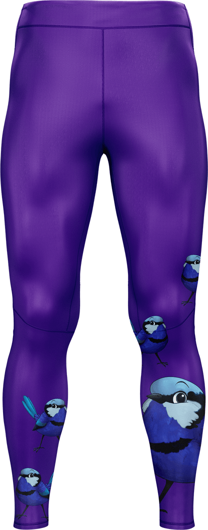 Blue Wren Tights 3/4 or full length - fungear.com.au