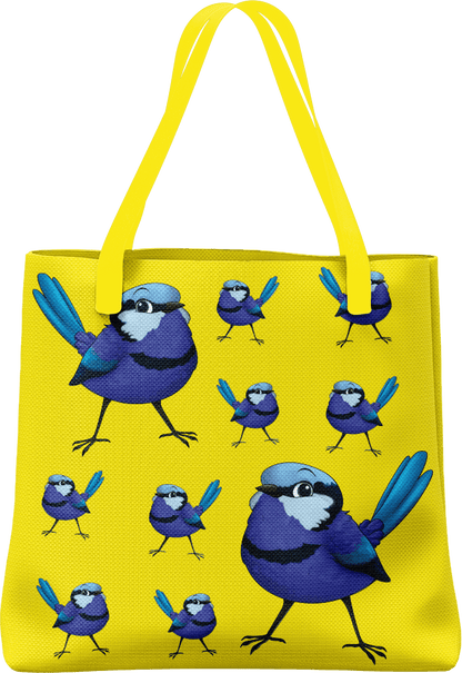 Blue Wren Tote Bag - fungear.com.au