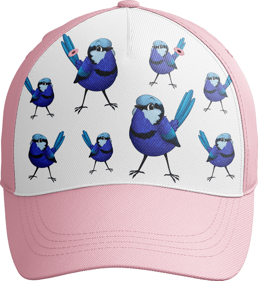 Blue Wren Trucker Cap - fungear.com.au