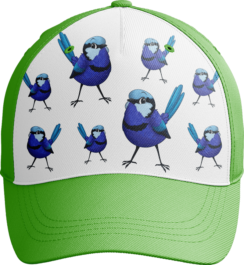Blue Wren Trucker Cap