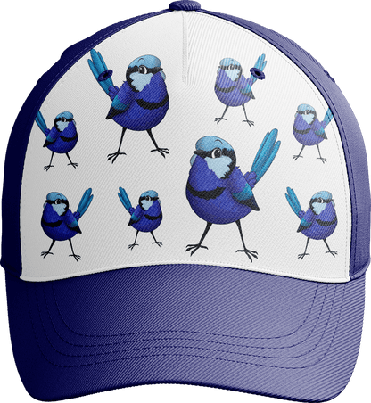 Blue Wren Trucker Cap - fungear.com.au