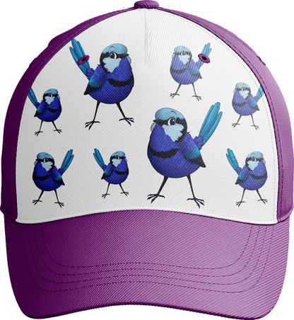 Blue Wren Trucker Cap - fungear.com.au