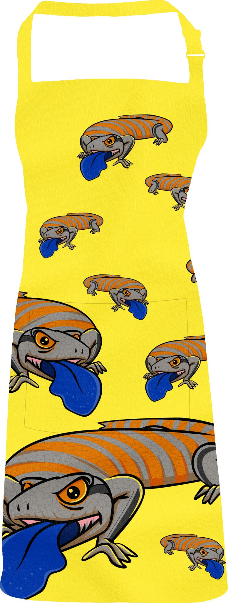 Bluey Lizard Apron