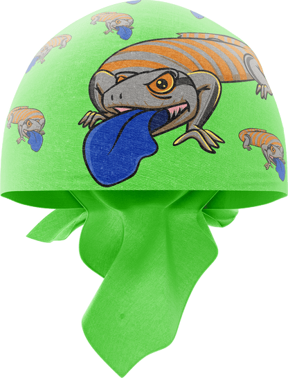 Bluey Lizard Bandannas - fungear.com.au