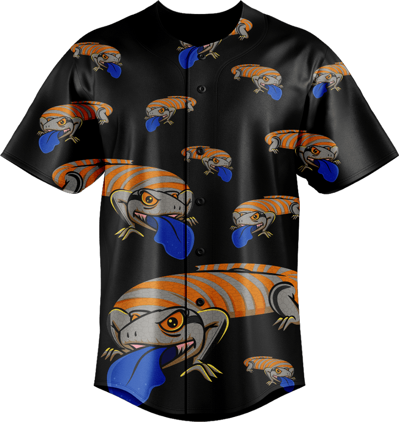 Bluey Lizard Baseball Jerseys